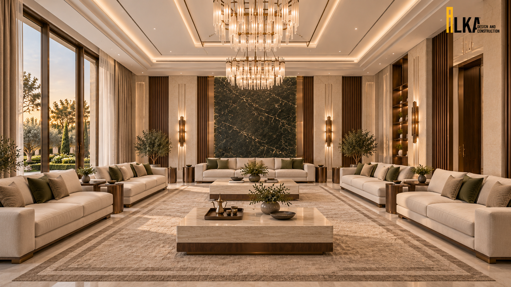 Villa Aurelia — Reception room