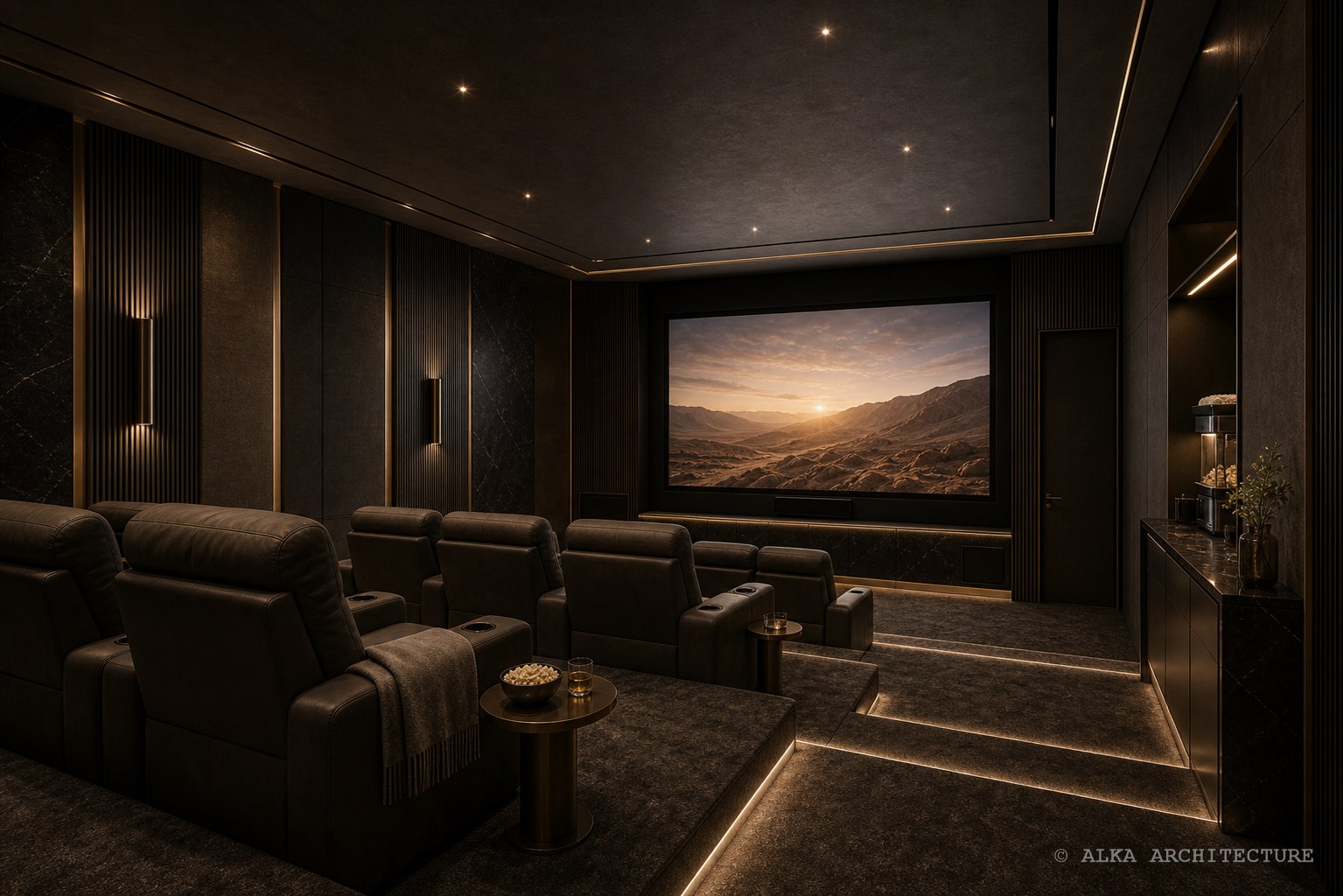 Villa Amara — CINEMA ROOM