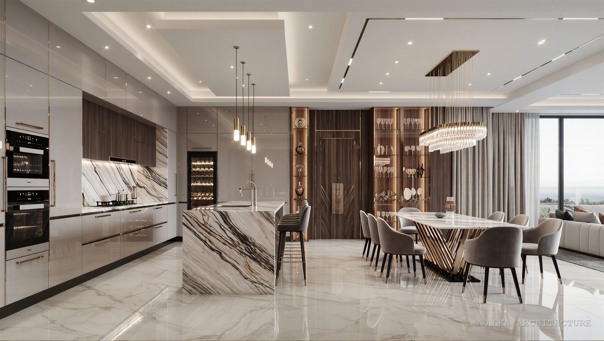 Villa Green — KITCHEN + DINING