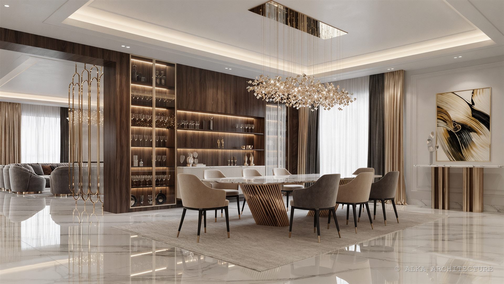 Villa Green — DINING HALL