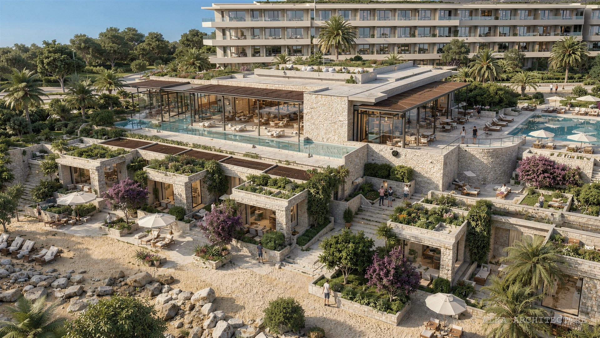 Azure Resort — STONE TERRACES + RESTAURANT