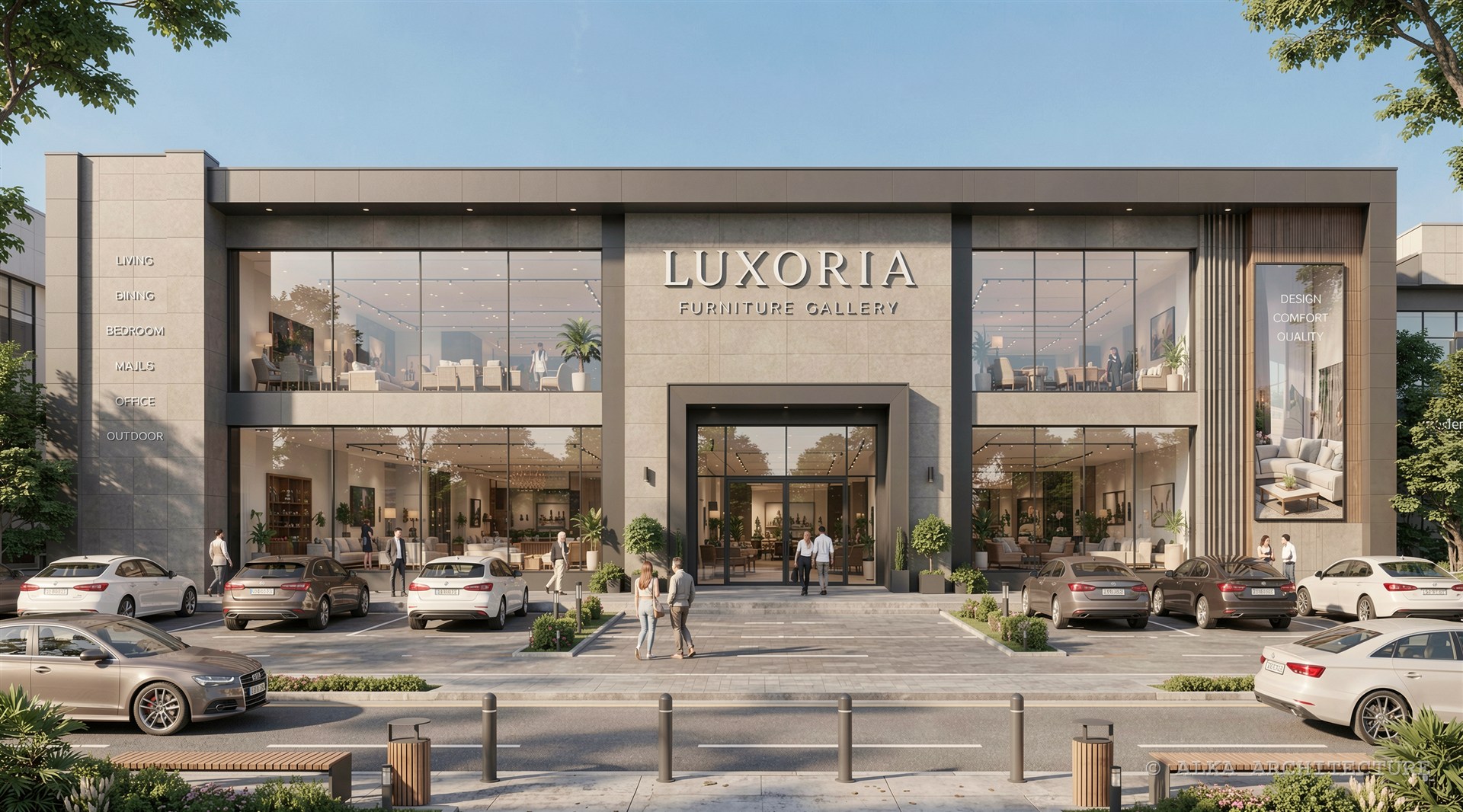 Luxoria Furniture Gallery — KATAR
