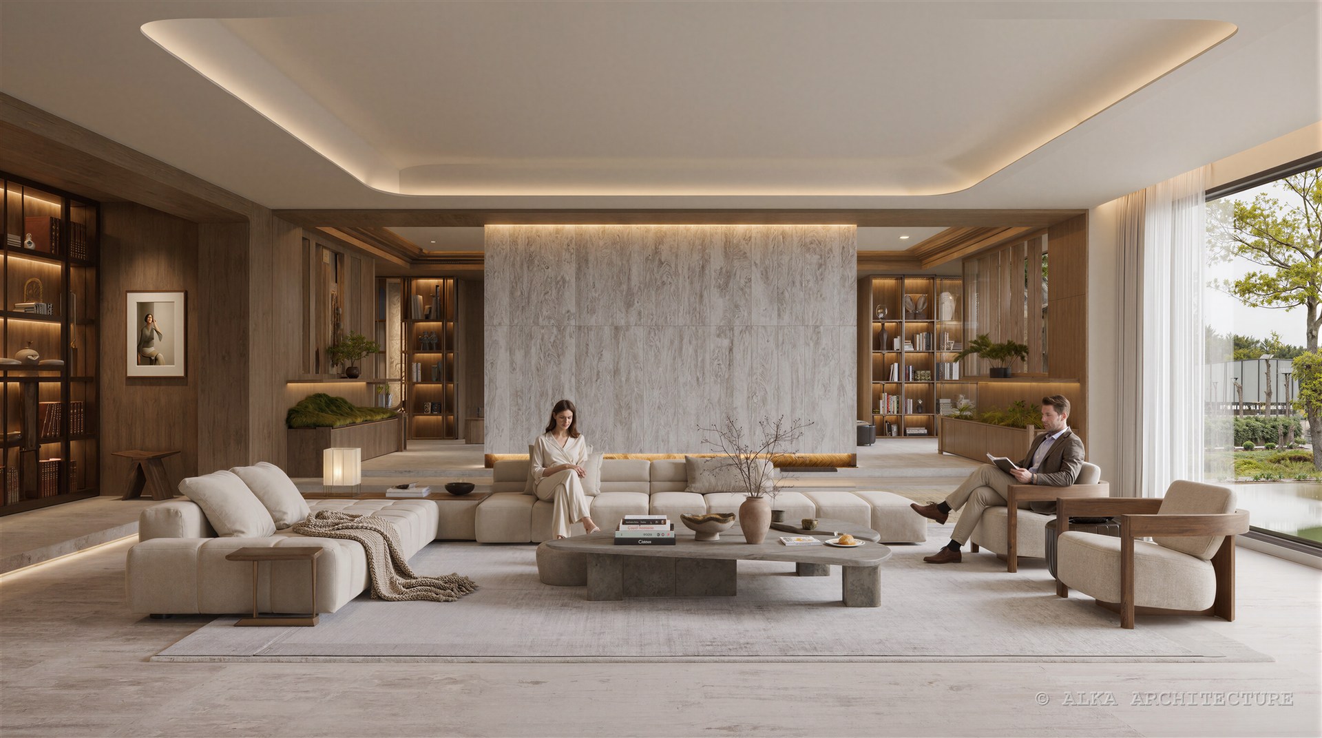 Villa Hauz — LIBRARY LOUNGE