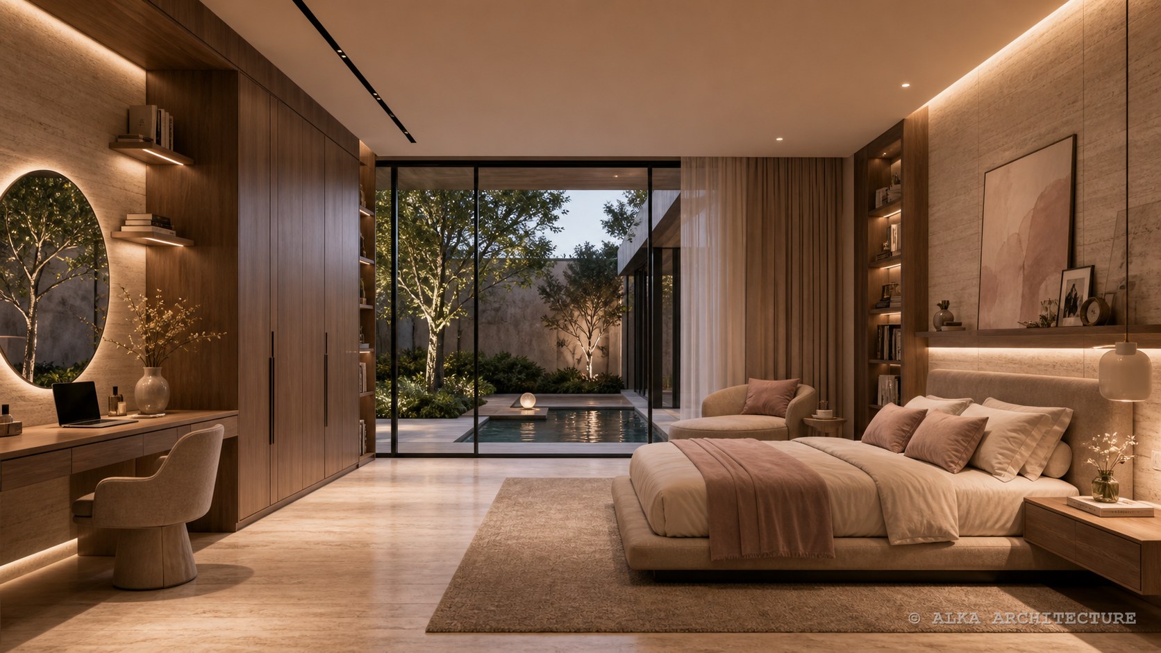 Villa Solis — MASTER BEDROOM
