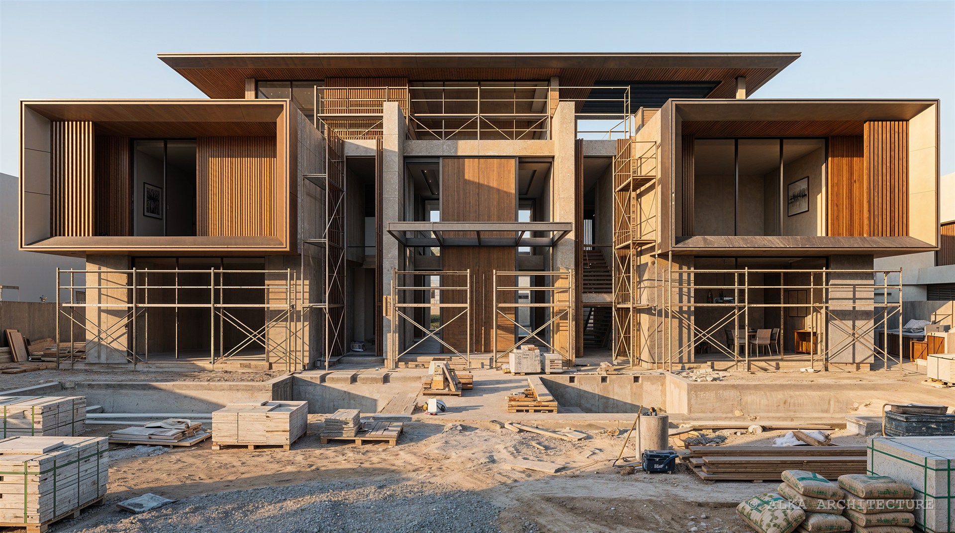 Villa Noor — ON SITE — UNDER CONSTRUCTION