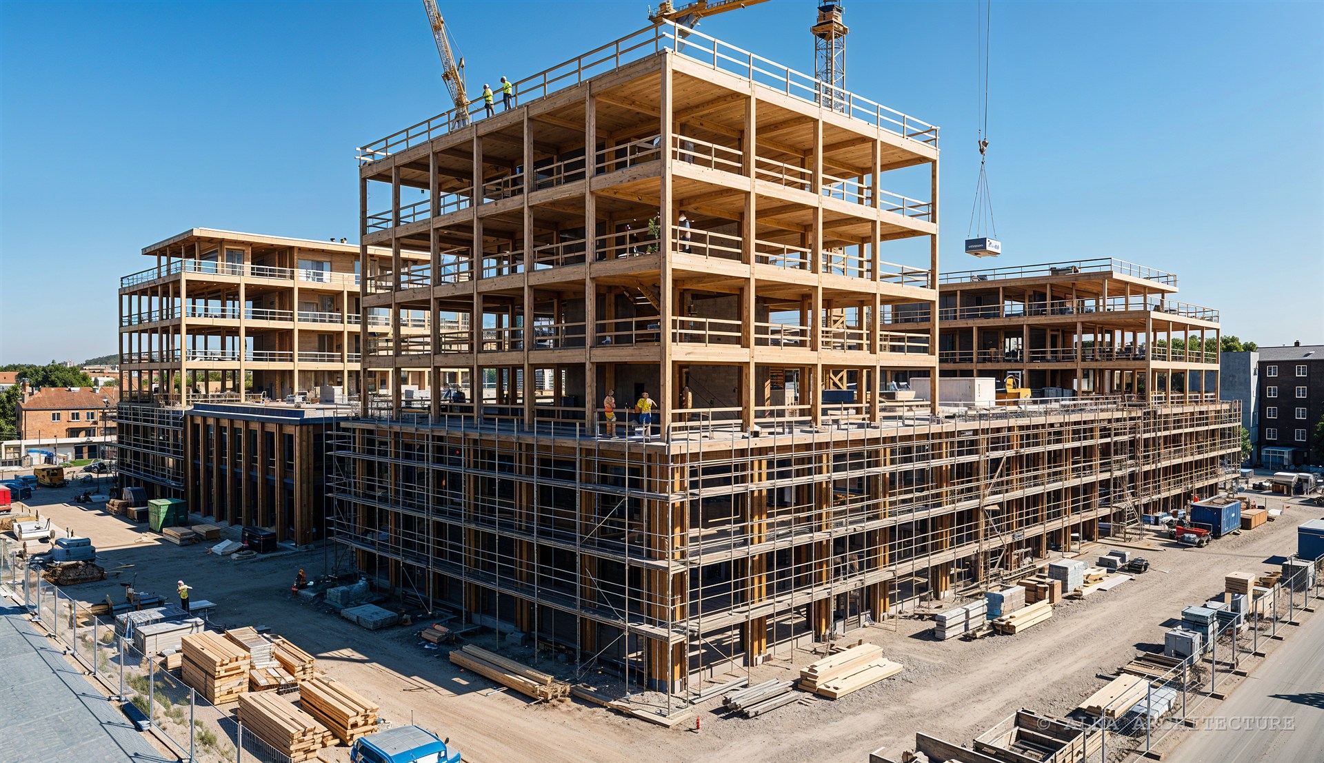 Waterfront Business Park — ON SITE — TIMBER FRAME