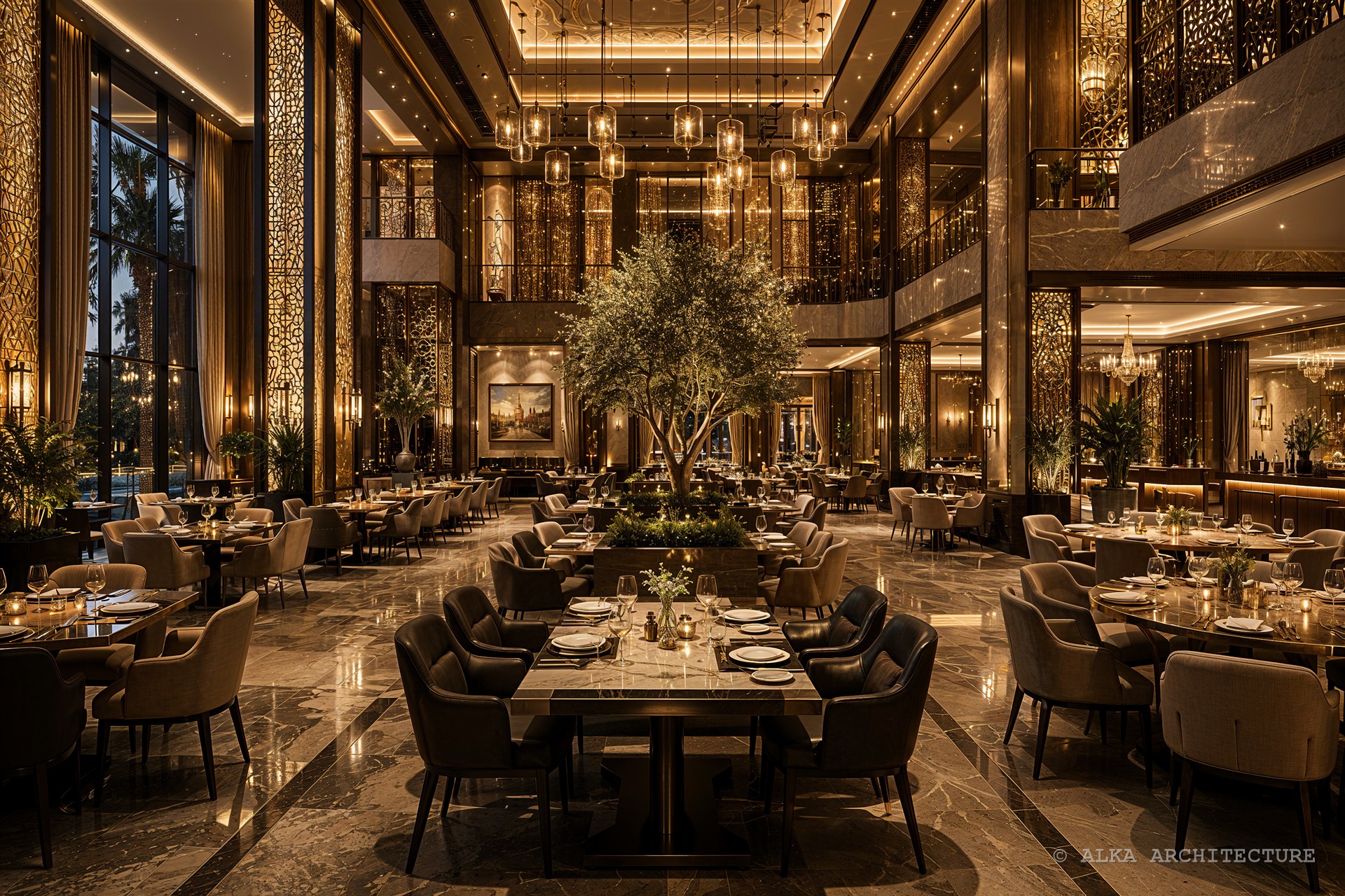 Zaman Restaurant — MAIN DINING HALL